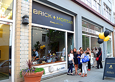 BRICK AND MORTAR SHOE STORE